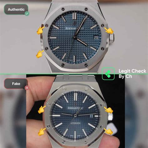 audemars piguet royal oak spot fake|audemars piguet authenticity check.